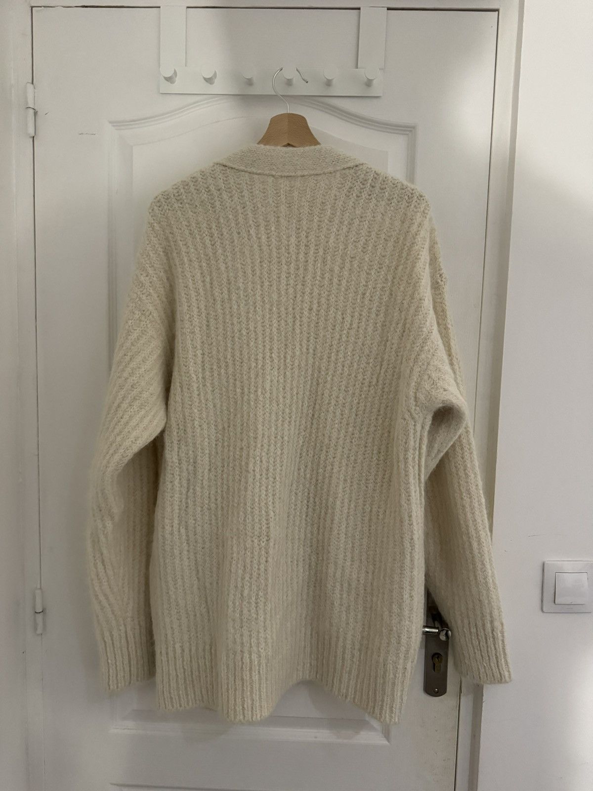 AMI Off White Knit Cardigan Size US M / EU 48-50 / 2 - 3 Thumbnail