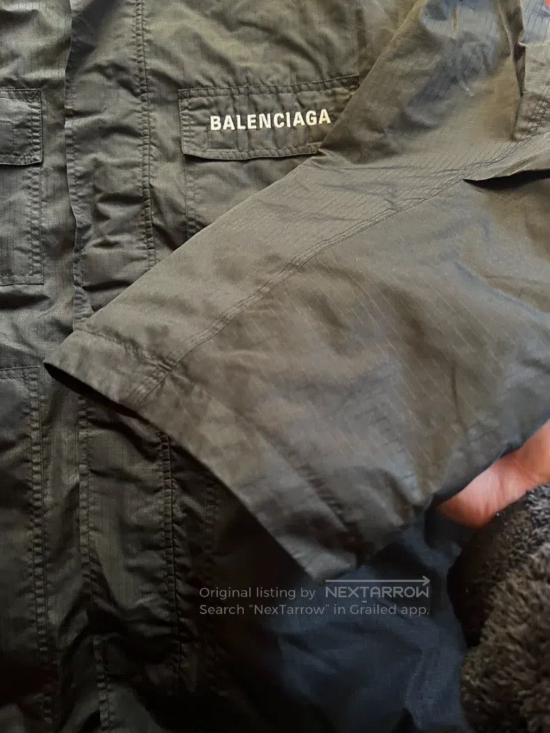 Balenciaga Balenciaga Black cotton padded coat Size US S / EU 44-46 / 1 - 5 Thumbnail