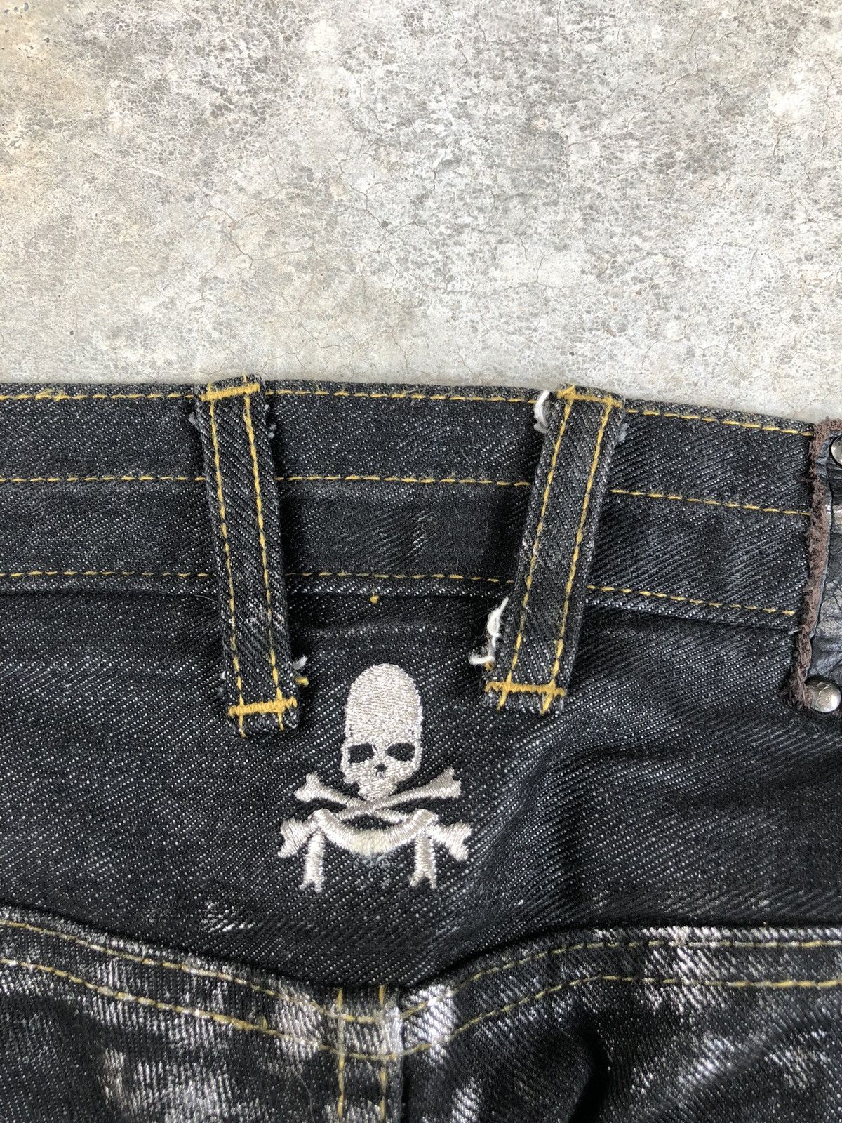 Japanese Brand Japanese Jupiter Juno Flared Jeans Distressed Size US 32 / EU 48 - 14 Thumbnail
