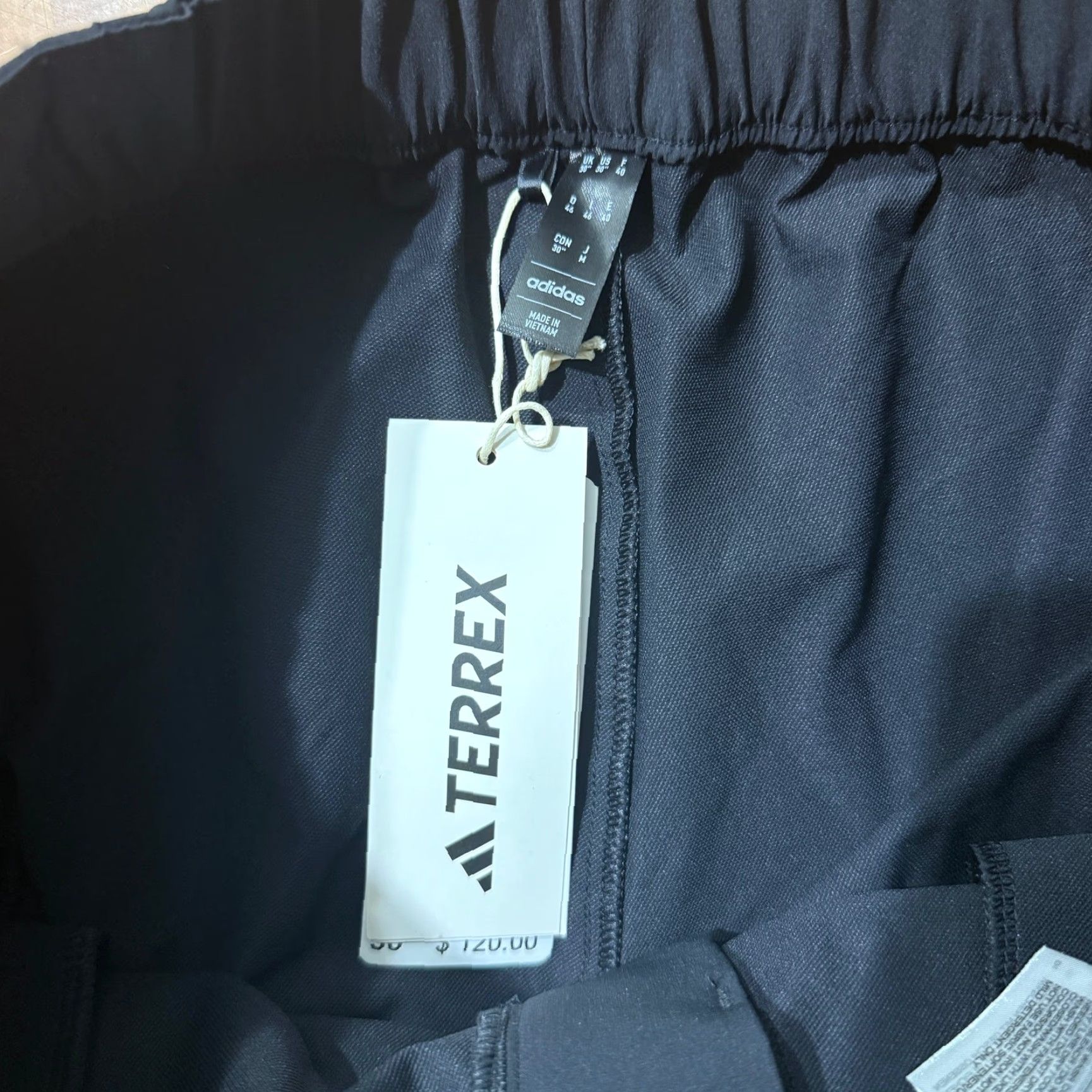 Adidas Adidas Mens Pants 30 Terrex Outdoor Polyamide Chino Casual Winter Fall Spring Straight Leg 30x31 Mens Size US 30 / EU 46 - 4 Thumbnail