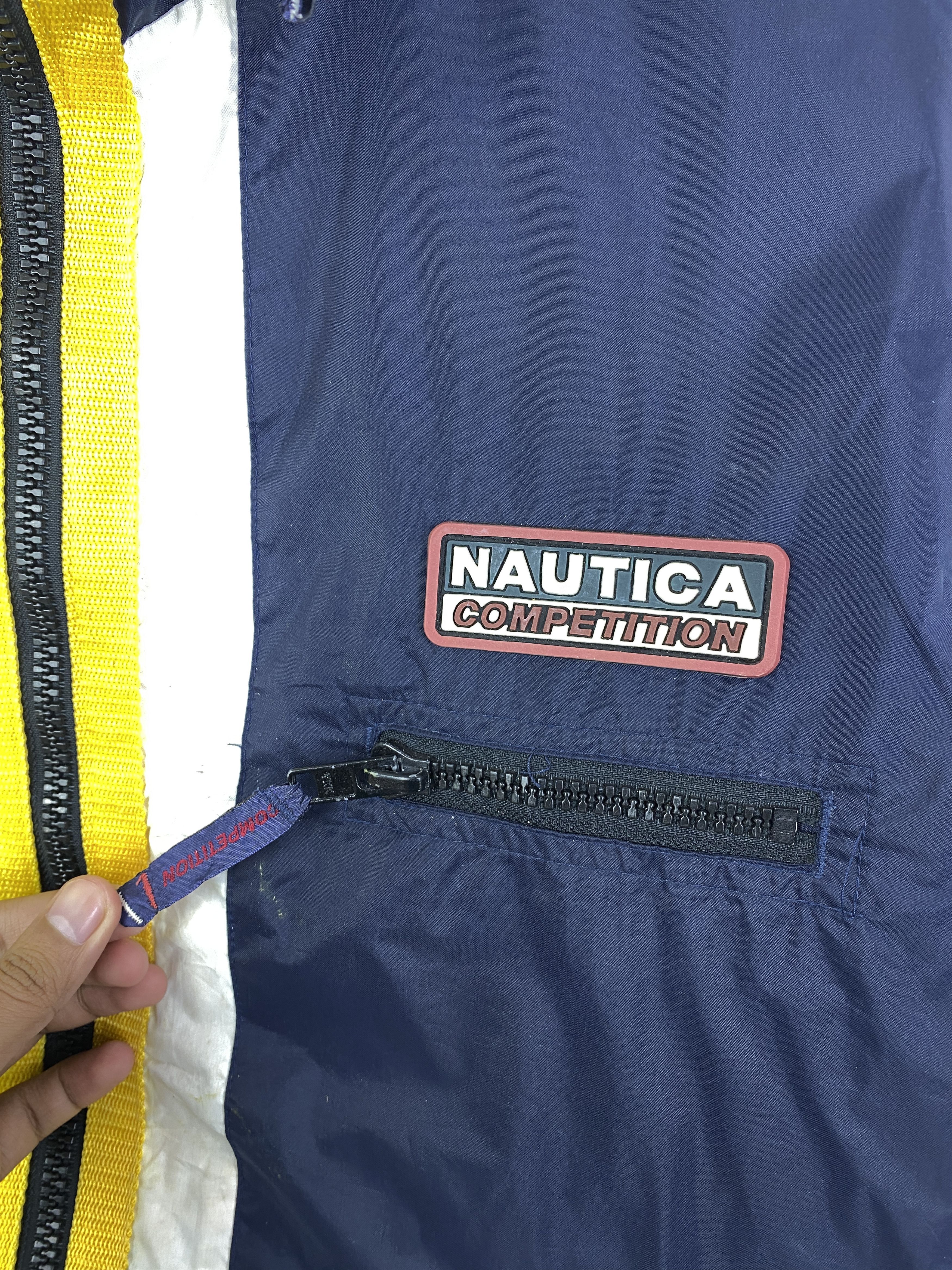 Nautica Vintage Nautica Zipper Pocket Light Jacket J0105 Size US M / EU 48-50 / 2 - 12 Thumbnail