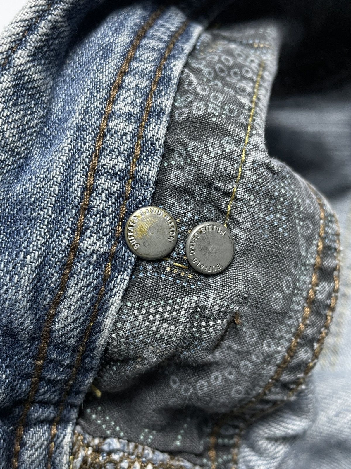 Buffalo David Bitton 2000’s Buffalo David Bitton - Light Wash Denim Pants Size US 34 / EU 50 - 15 Thumbnail