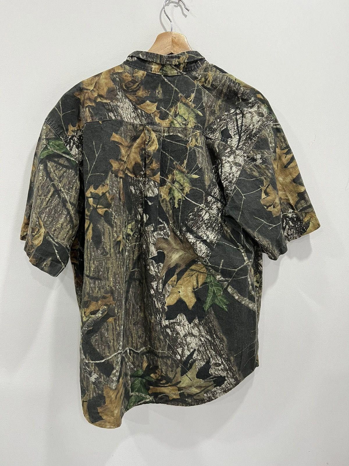Vintage Vintage Real Tree Camo mossy oak button shirt Size US XL / EU 56 / 4 - 4 Thumbnail