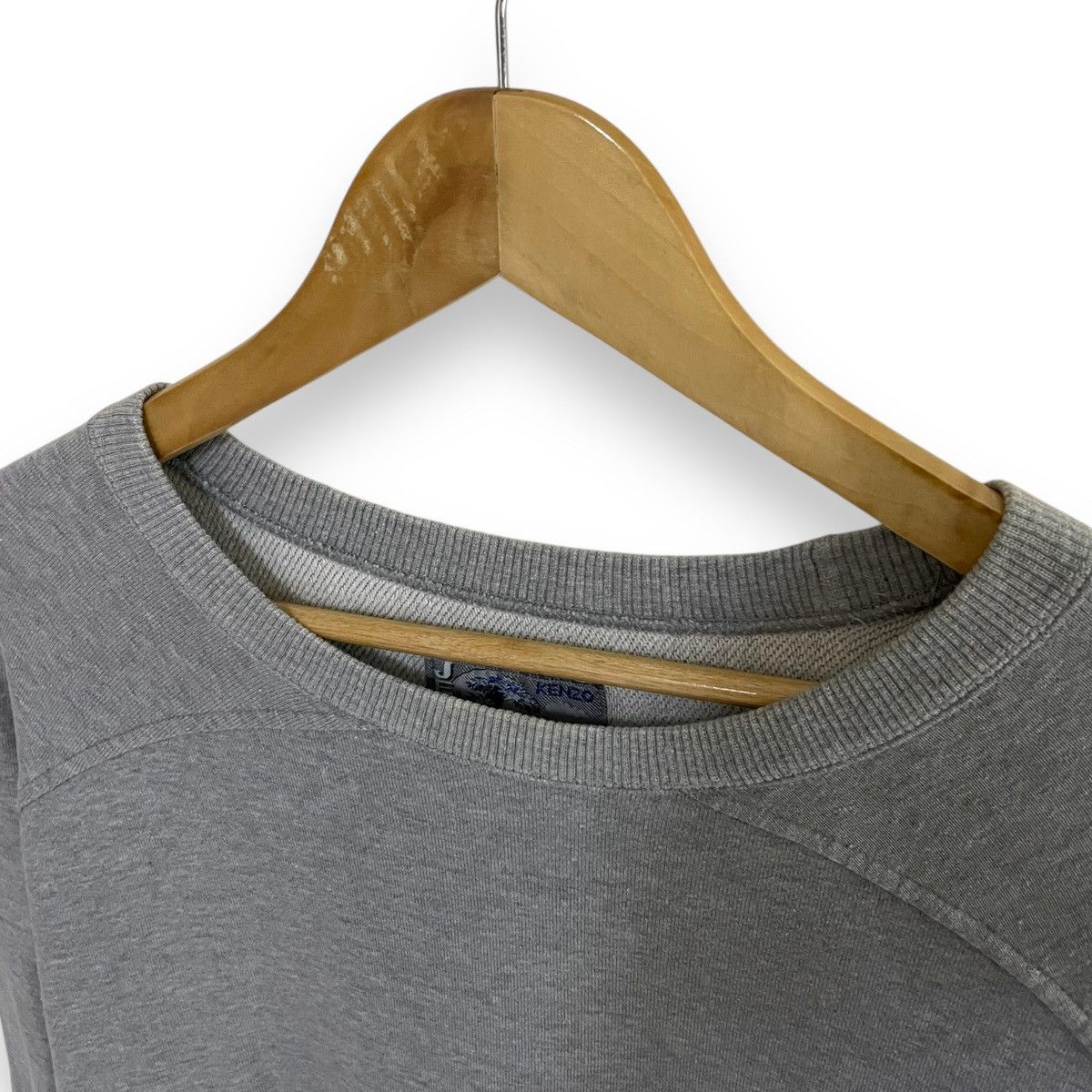 Japanese Brand ORIGINAL KENZO MADE IN JAPAN GREY SWEATSHIRT Size US L / EU 52-54 / 3 - 5 Thumbnail