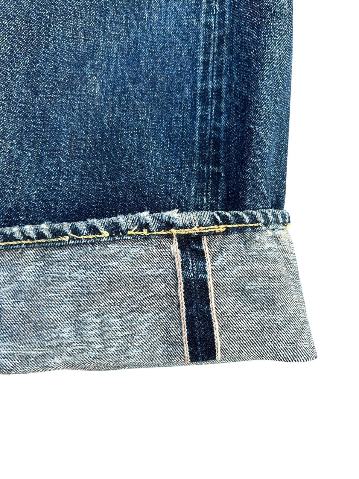 Kapital Thrashed Vintage Denime Selvedge Denim Jeans Size US 29 - 3 Thumbnail