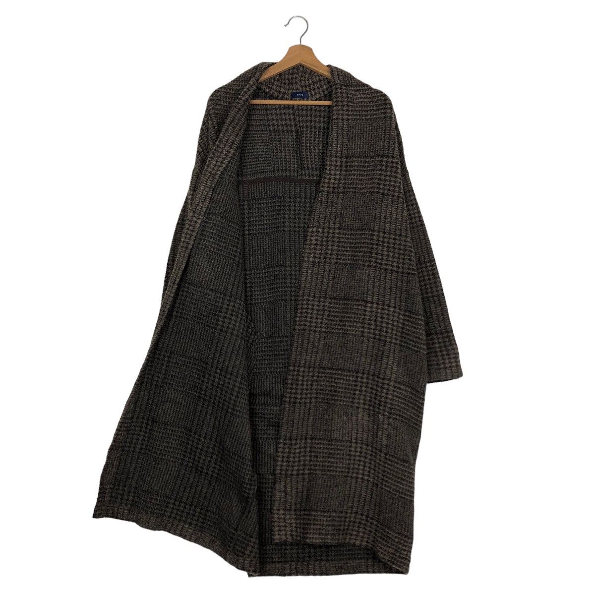 Japanese Brand Tartan Design Long Cardigan Jacket Ships Japan Issey Miyake Size US M / EU 48-50 / 2 - 9 Thumbnail