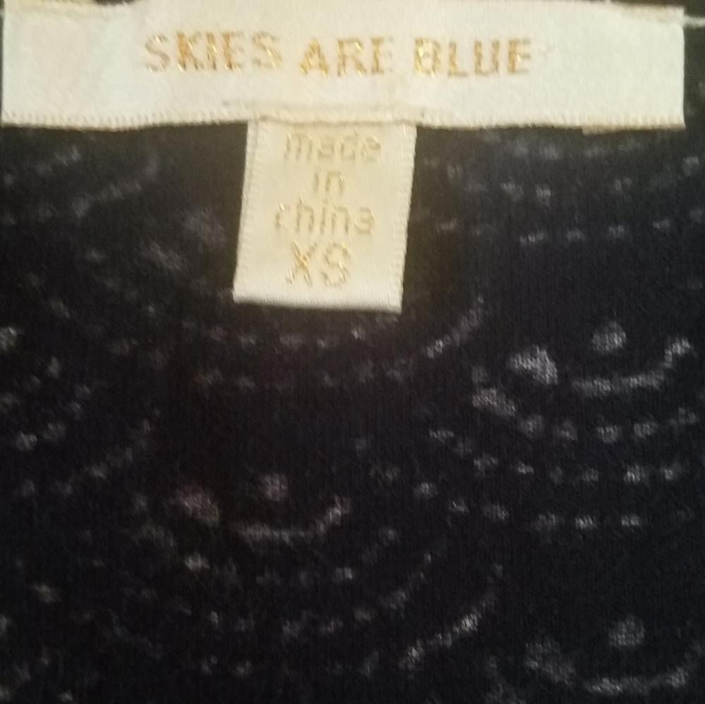 Designer Skies Are Blue Sleeveless Blouse Size XS Size XS / US 0-2 / IT 36-38 - 2 Thumbnail