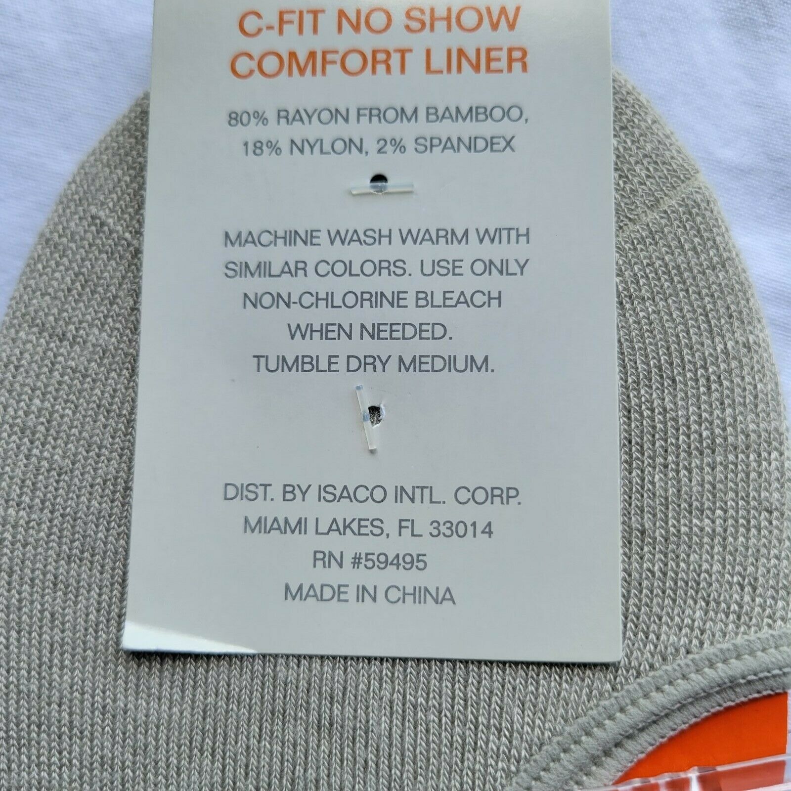 Other Unisex No See No Show Comfort Liner. Pack of 2. One Size Size ONE SIZE - 4 Thumbnail