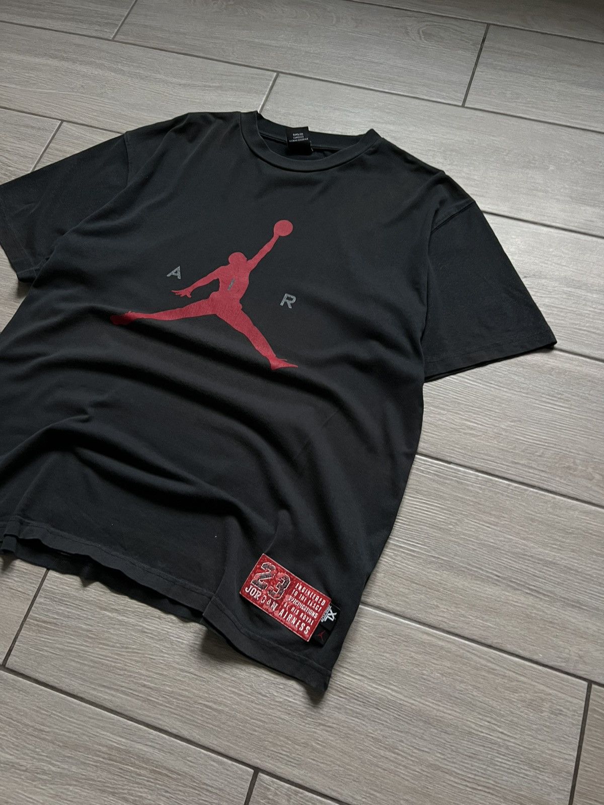 Jordan Brand Jordan Vintage Nike Air Big logo Y2K T-shirt Size US XL / EU 56 / 4 - 4 Thumbnail