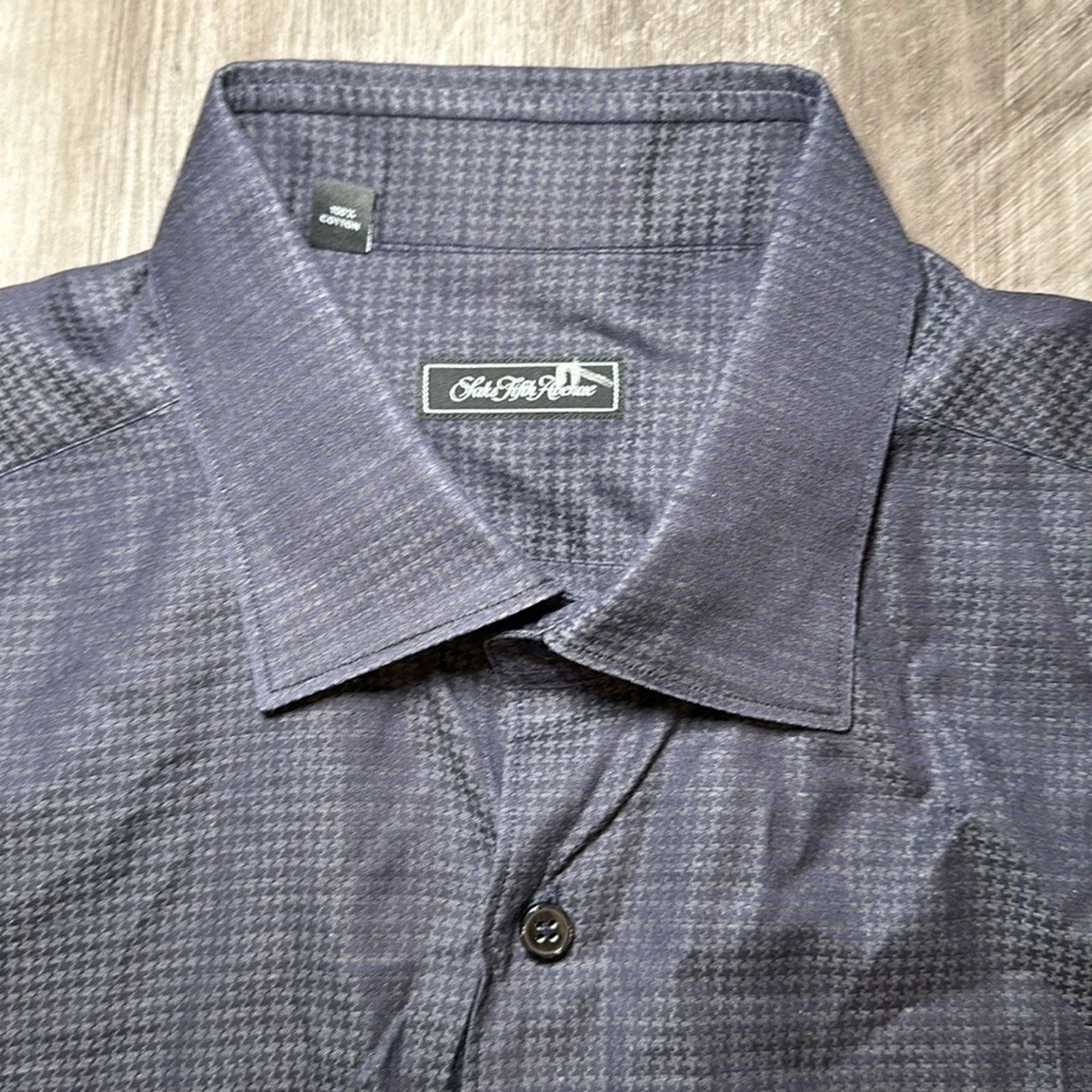 Saks Fifth Avenue Saks Fifth Avenue Long Sleeve Button Down - XL Size US XL / EU 56 / 4 - 6 Thumbnail