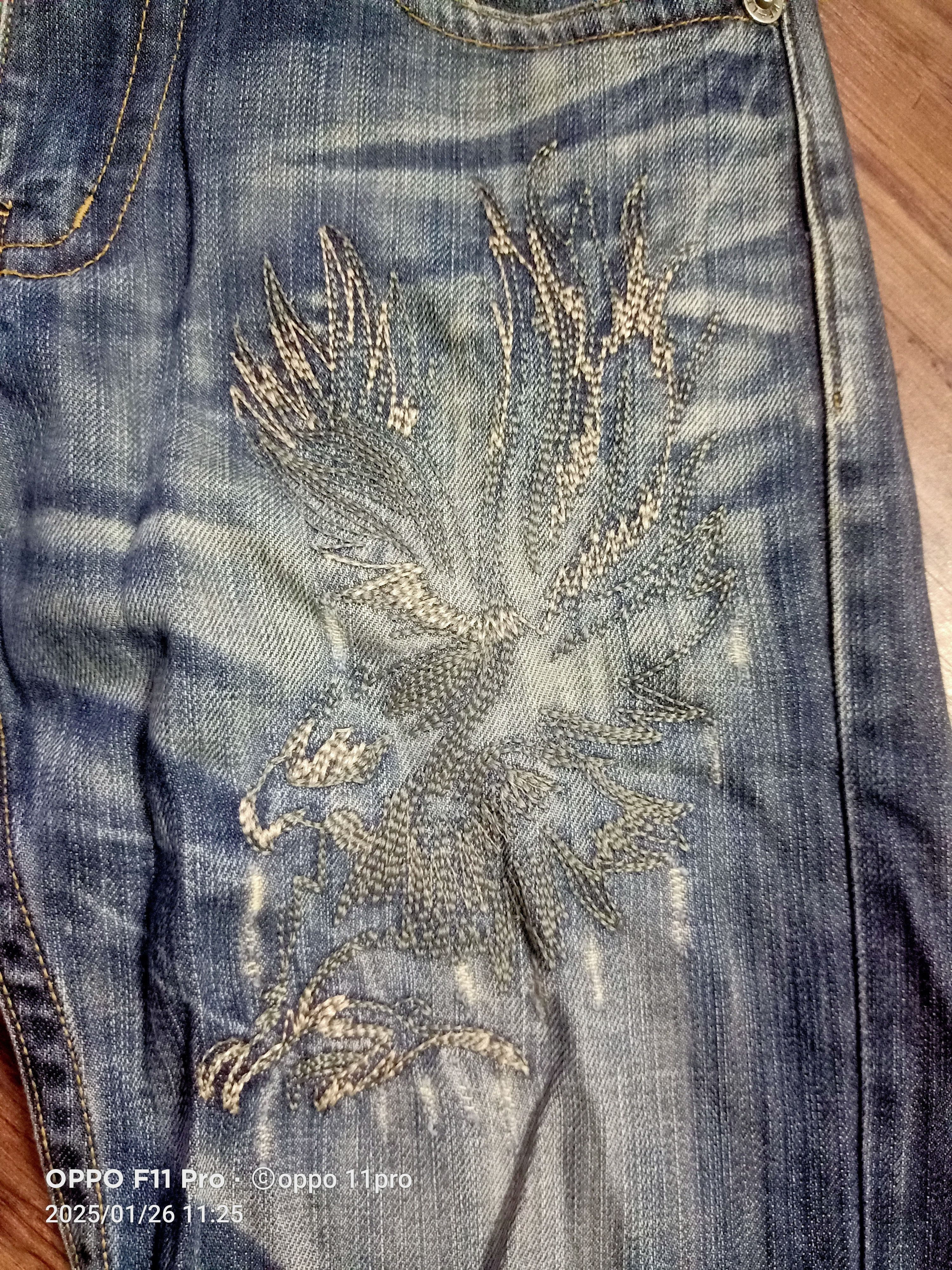 If Six Was Nine × Japanese Brand Robbie William Tour Denim Dc&Ac Denim Flare Size US 31 - 5 Thumbnail