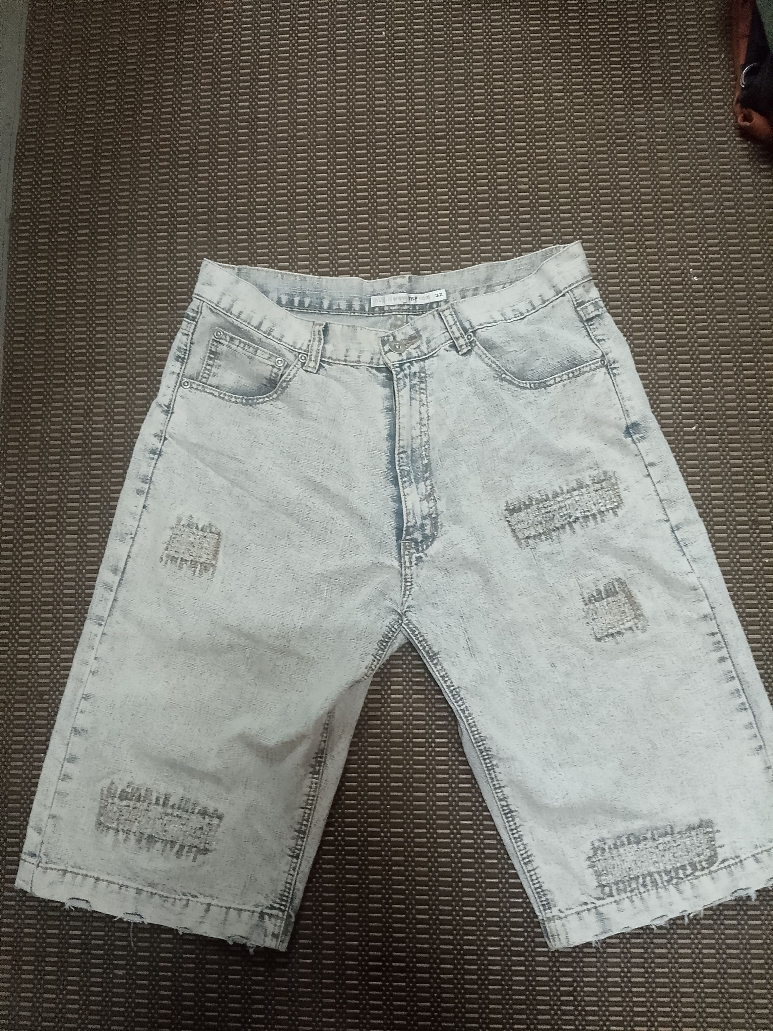 Japanese Brand FRP denim short pant Size US 32 / EU 48 - 2 Thumbnail