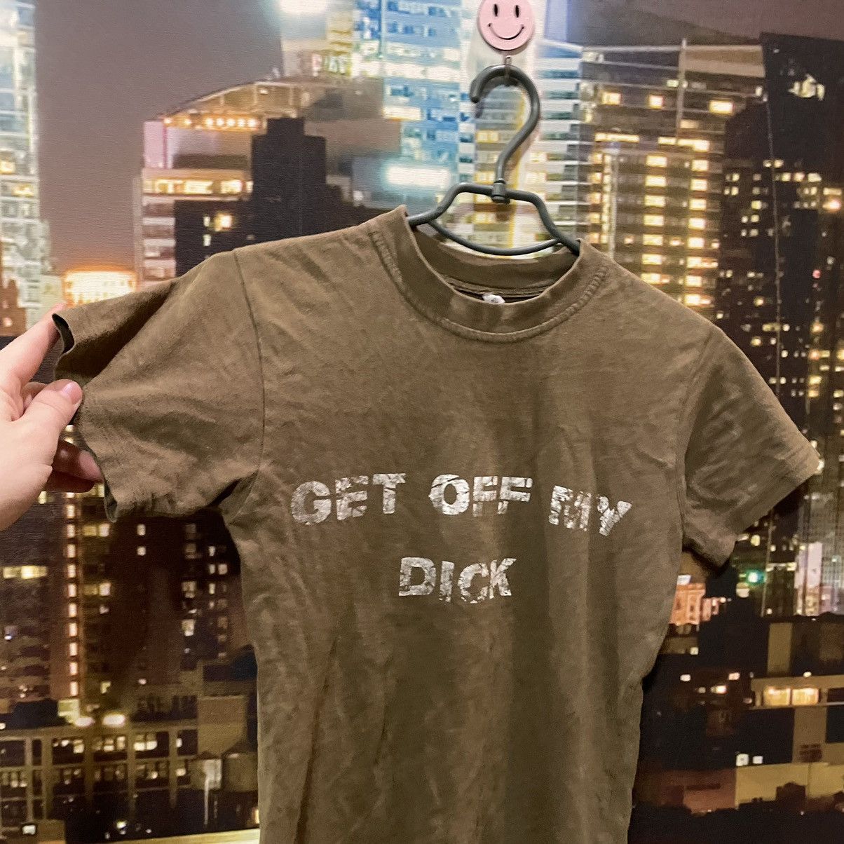 Fuck Art, Make Tees OPIUM T SHIRT HUMOR GET OFF MY DICK PENIS FADE PORNO XXX Size US S / EU 44-46 / 1 - 4 Thumbnail