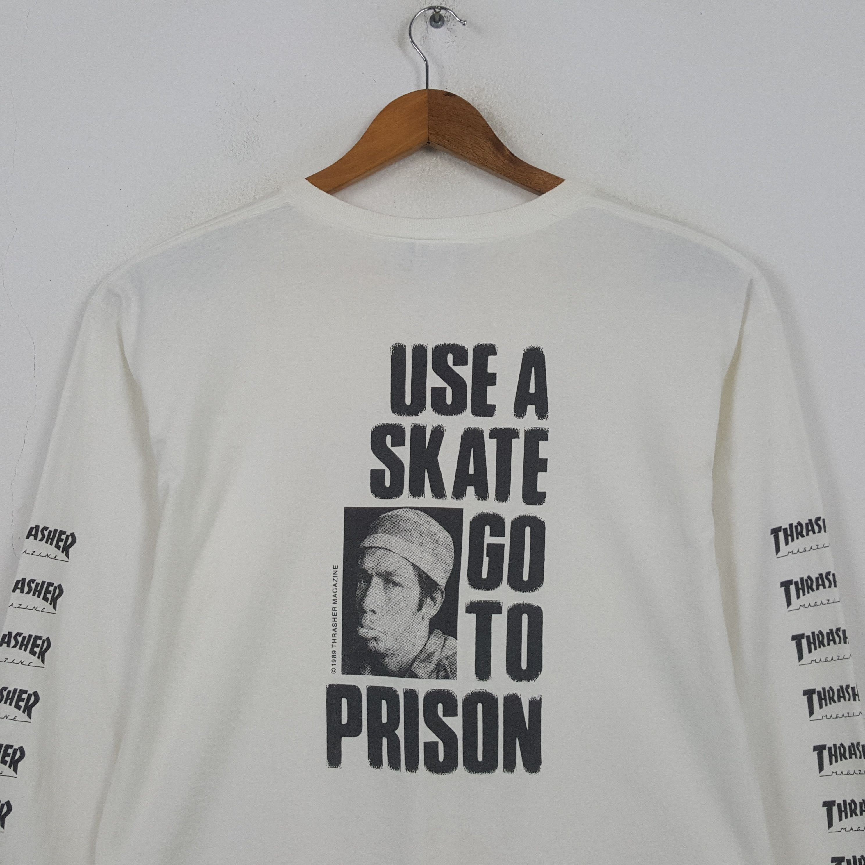 Thrasher Vintage Thrasher American Skateboard Style T-shirt 32 Size US L / EU 52-54 / 3 - 2 Thumbnail