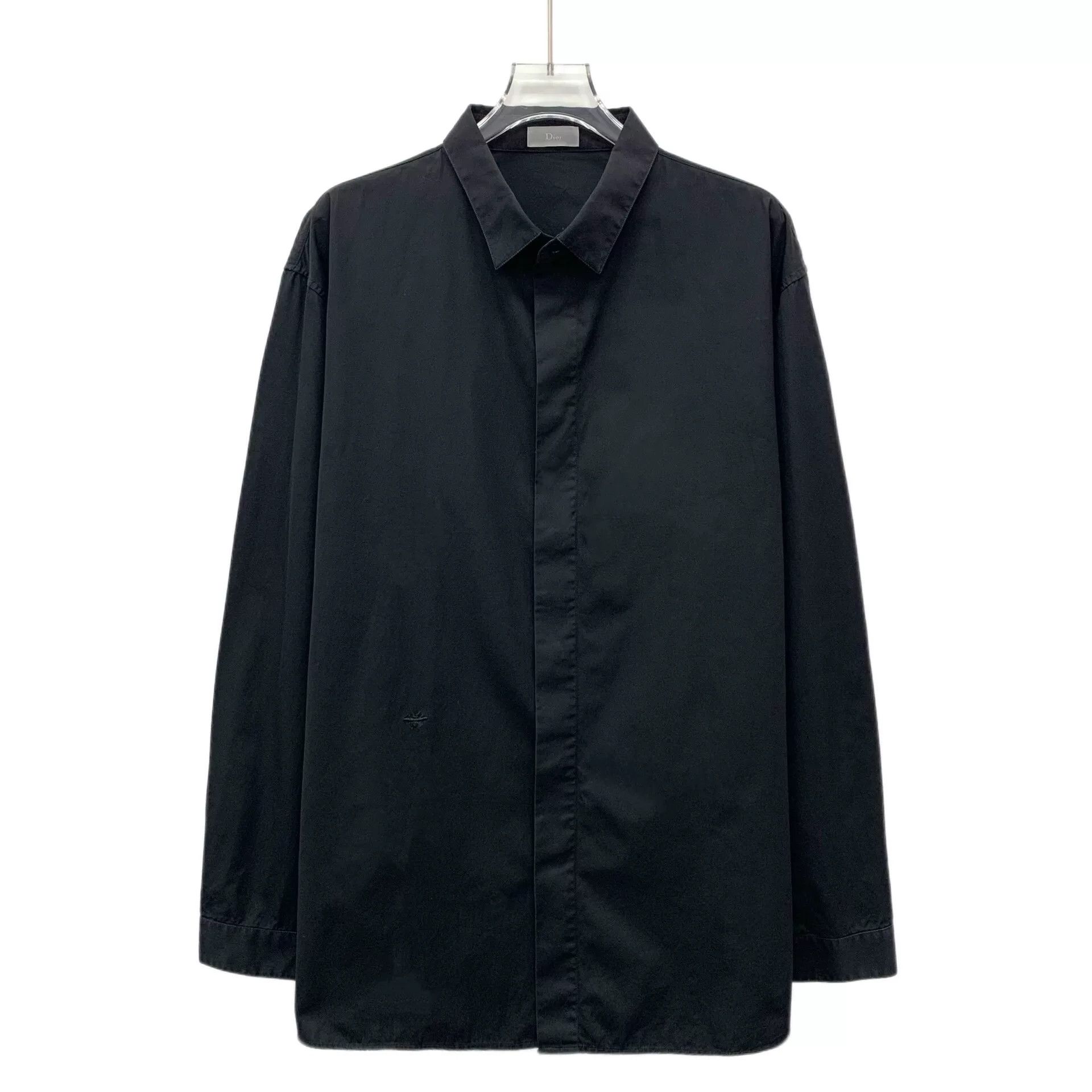 Dior Dior Bee Embroidery Cotton Shirt Size 44 Size US S / EU 44-46 / 1 - 1 Thumbnail