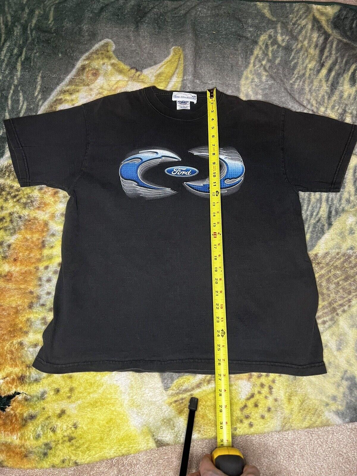 Ford Ford Logo Graphic T-Shirt - Black Casual Tee Size US L / EU 52-54 / 3 - 3 Thumbnail
