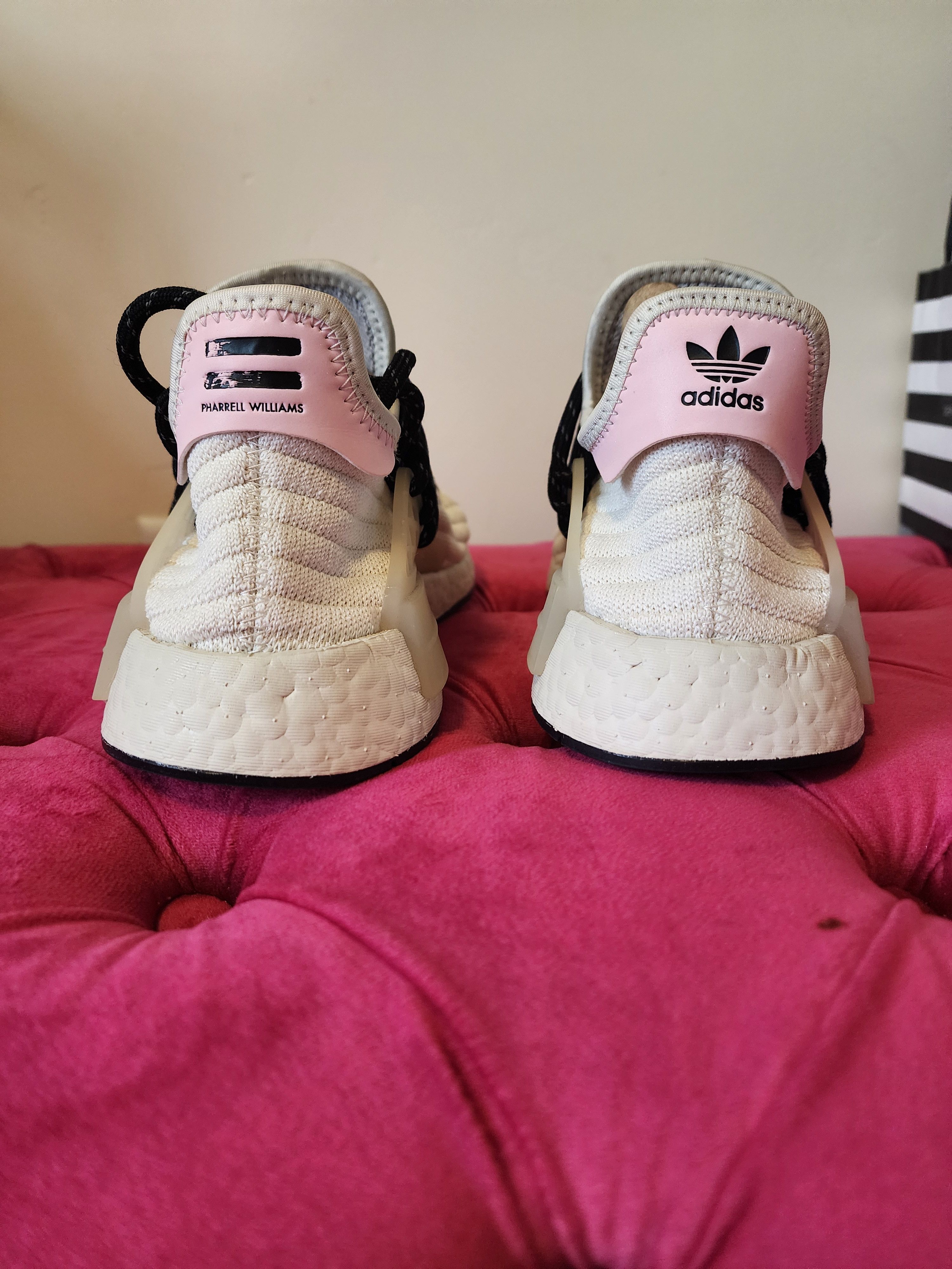 Adidas × Pharrell Pharrel x NMD Human race ‘cream Size US 7 / EU 40 - 5 Thumbnail