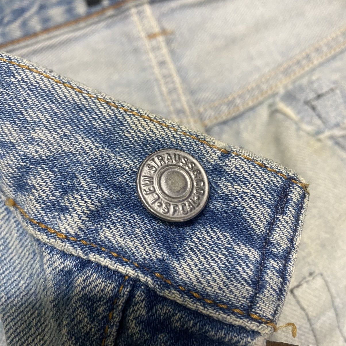 Beams Japan × Levi's Rebuid By Kalimera Levis 501 Patchwork Distressed Jeans Size US 32 / EU 48 - 23 Thumbnail