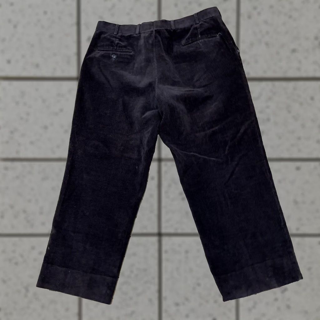 Ralph Lauren VINTAGE Lauren Ralph Lauren Pants Unisex Adults Corduroy Brown 36S 36x26 Ankle Cords Lycra Flat Front Straight 26 In Inseam 36X26 Brown Preppy Size 25" / US 0 / IT 36 - 1 Thumbnail