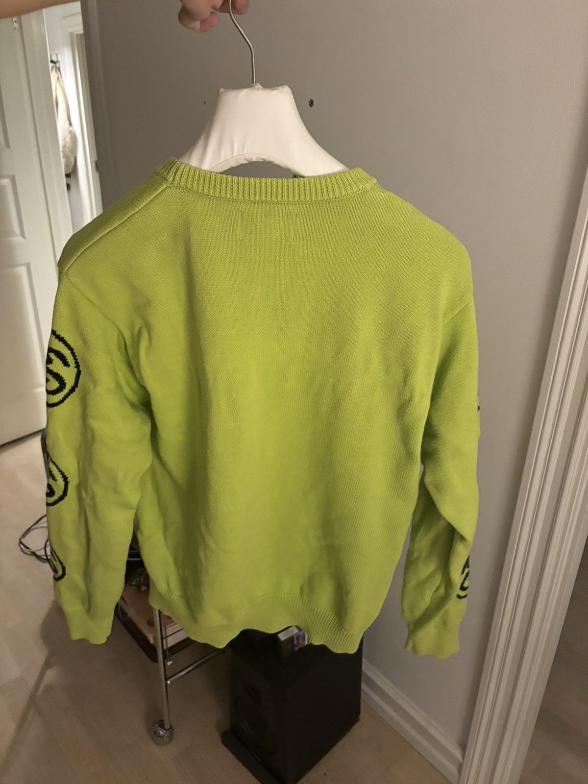 Stussy Knitwear neon logo Size US L / EU 52-54 / 3 - 2 Thumbnail