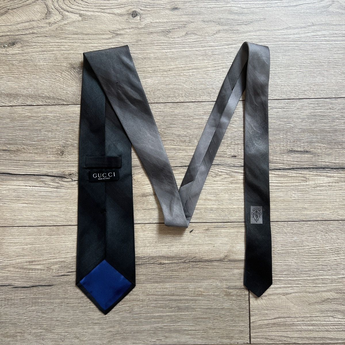 Gucci Vintage Gucci Tie Silk 100% Size ONE SIZE - 6 Thumbnail