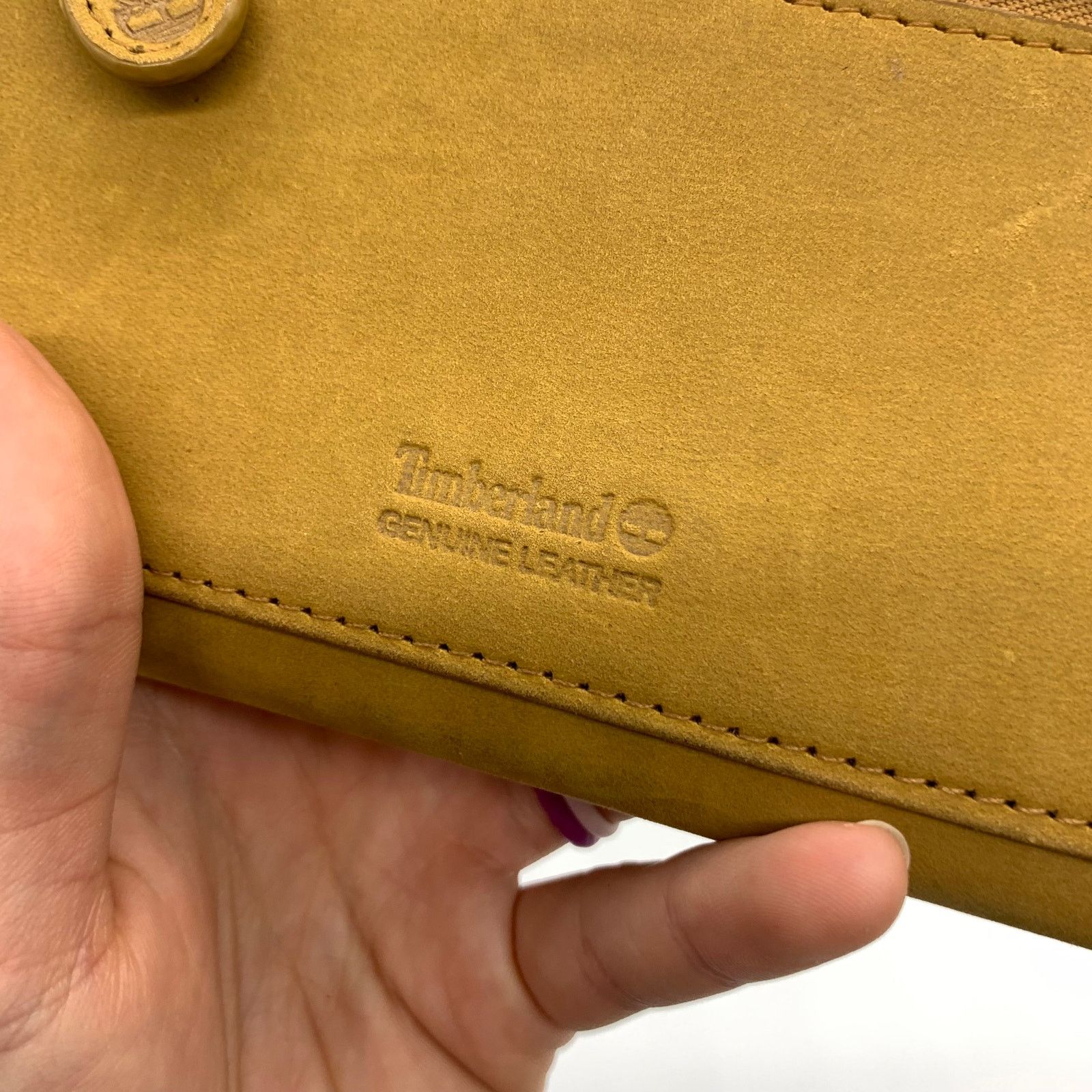 Timberland Timberland Leather Long Wallet Women Yellow Snap Enclosure Size ONE SIZE - 14 Thumbnail