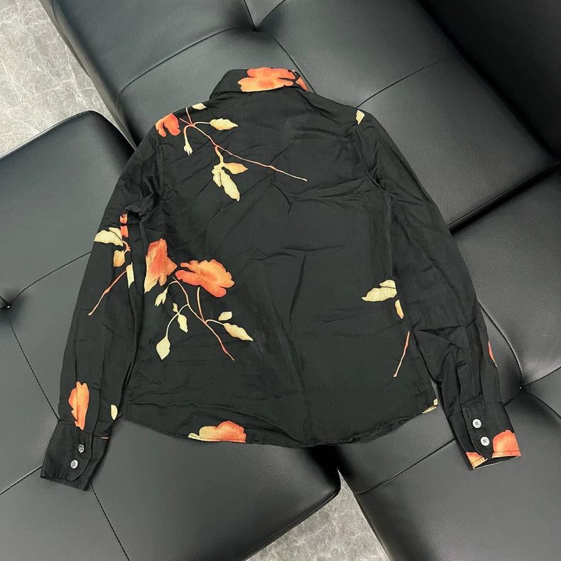 Our Legacy Our Legacy Silk floral shirts Size S / US 4 / IT 40 - 3 Thumbnail
