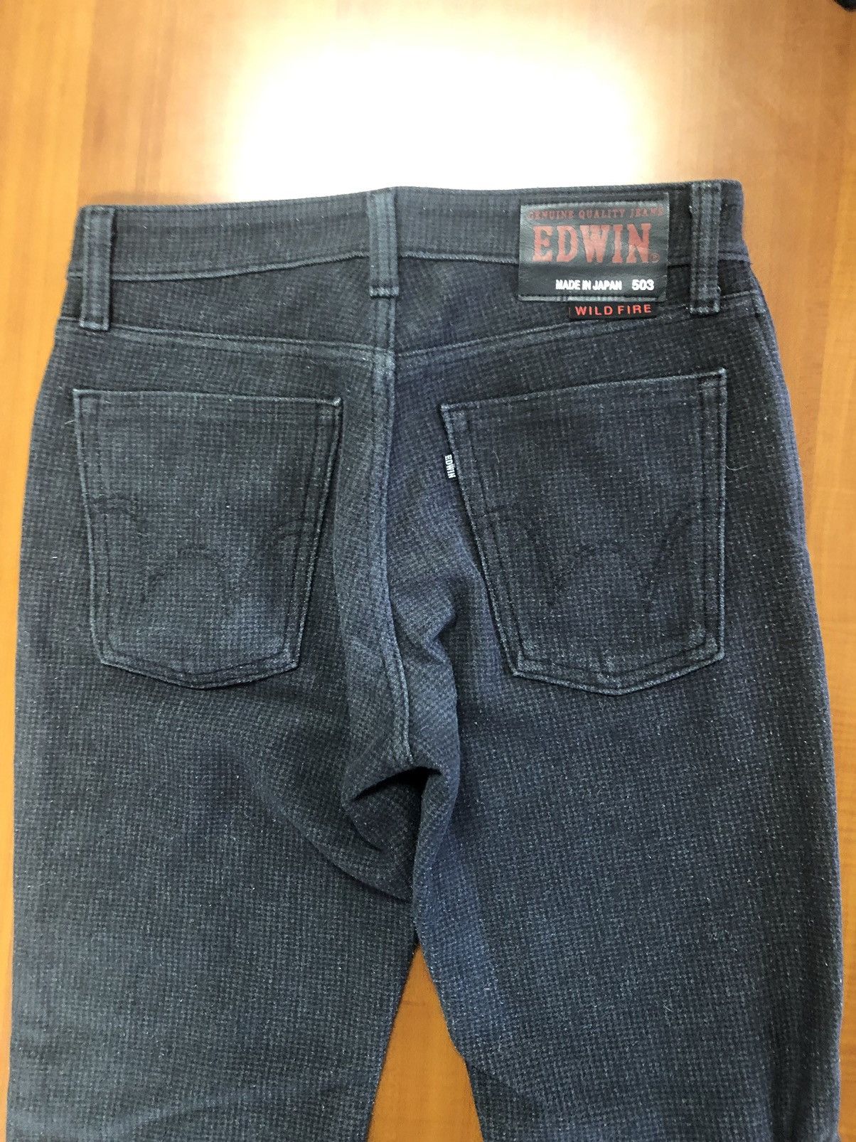 Edwin Edwin Wild Fire Checkered Jeans Size US 30 / EU 46 - 8 Thumbnail