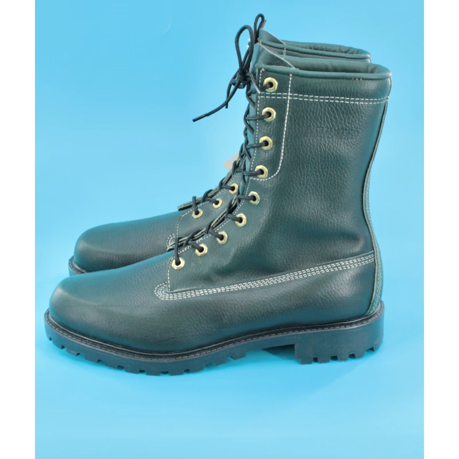 Vintage VINTAGE Watershed Boots Outdoor 9.5 Mens 1960s VTG Hunting Brown Leather Boots 1960s Outdoor Mens Boots Size US 10 / EU 43 - 3 Thumbnail