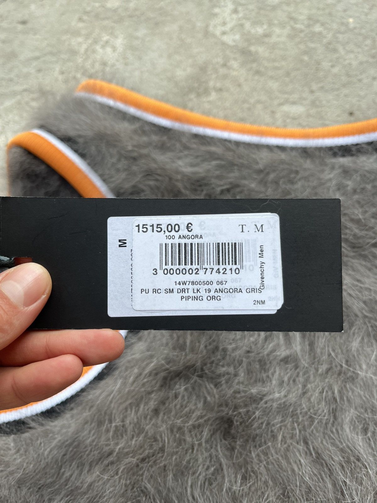 Givenchy × Riccardo Tisci FW14 Givenchy Runway NWT Fur/Faux Basketball Sweater Vest Size US M / EU 48-50 / 2 - 5 Thumbnail