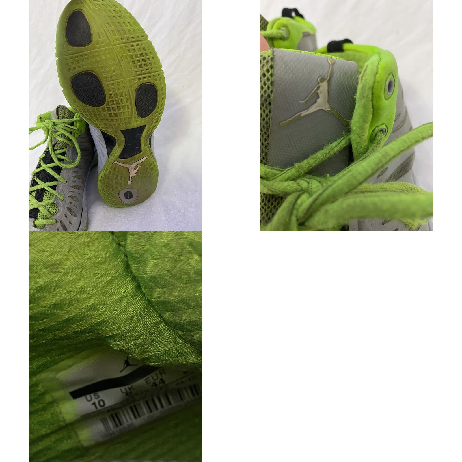 Nike Nike Jordan SuperFly Olympic Mens Lunarlon 528650-045 Size 10 Shoes Nike Jordan Volt Gray Multicolor 2012 Men Mens Size US 10 / EU 43 - 8 Thumbnail