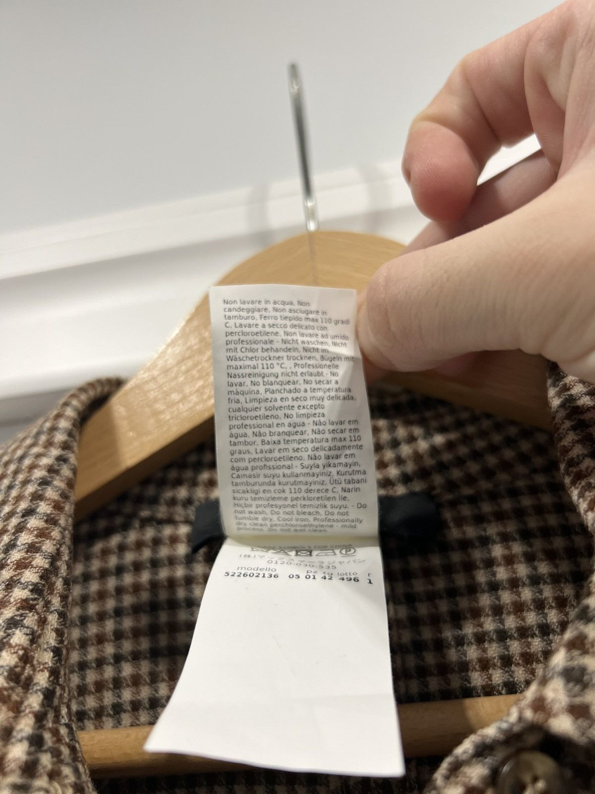Max Mara WEEKEND MAX MARA Fischio Wool Shirt Dress Size IT 42 / US 8 Size M / US 6-8 / IT 42-44 - 7 Thumbnail