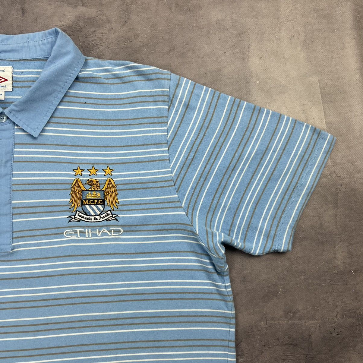 Umbro Rare! Manchester City Umbro Soccer Jersey Away Shirt 00s Size US XL / EU 56 / 4 - 6 Thumbnail
