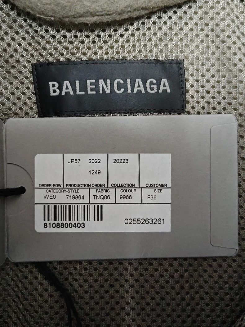 Balenciaga Balenciaga Balenciaga Sporty Print Long Sleeve Jacket-2506 Size US S / EU 44-46 / 1 - 4 Thumbnail