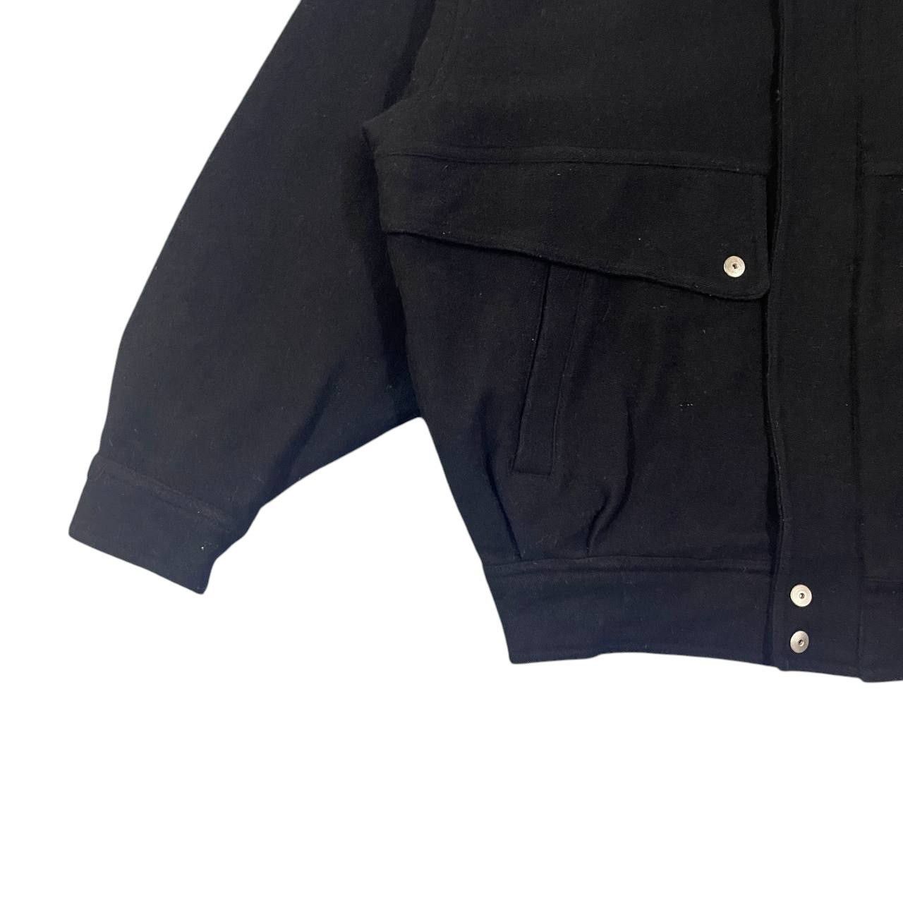 Issey Miyake Vintage Issey Miyake Inspired Wool Bomber Style Jacket Size US L / EU 52-54 / 3 - 3 Thumbnail