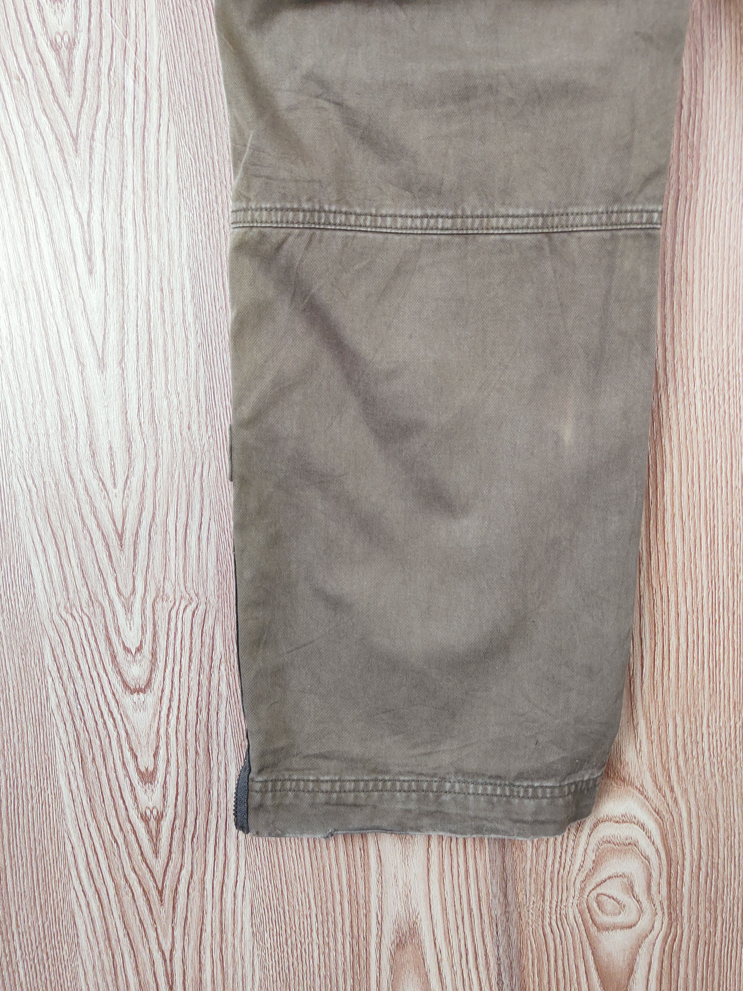 Japanese Brand Alphasophy Classic Olive Faded Multipocket Cargo Pants #W095 Size US 30 / EU 46 - 10 Thumbnail