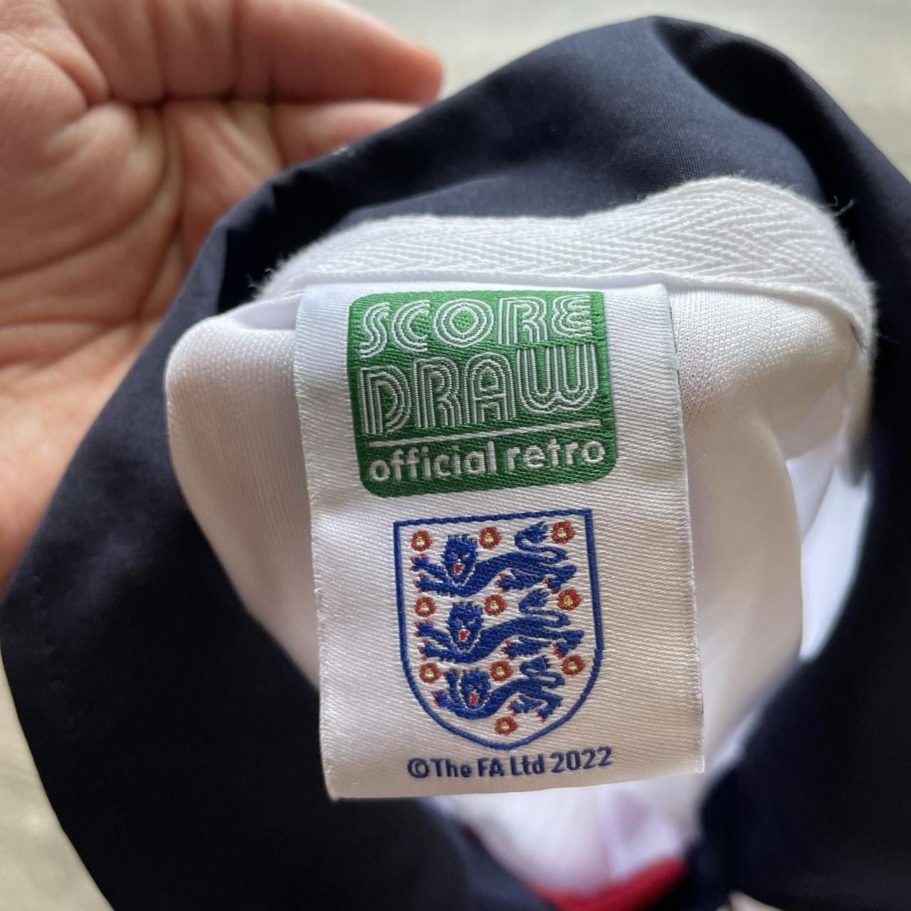 Retro Y2K England 1998 World Cup Retro Football Jersey