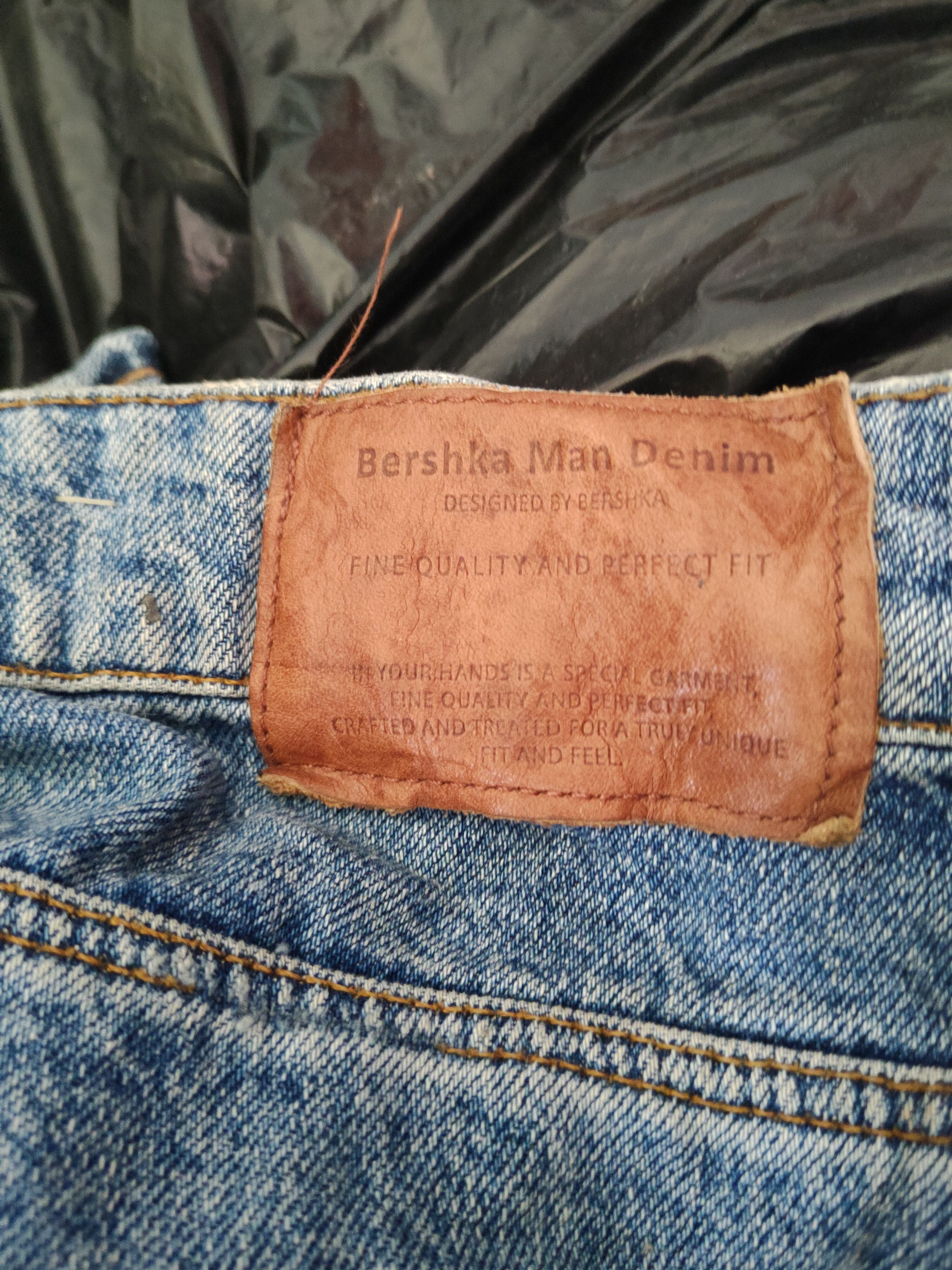 Bershka Beshka Blue Distressed Ripped Jeans #S2356 Size US 32 / EU 48 - 15 Thumbnail