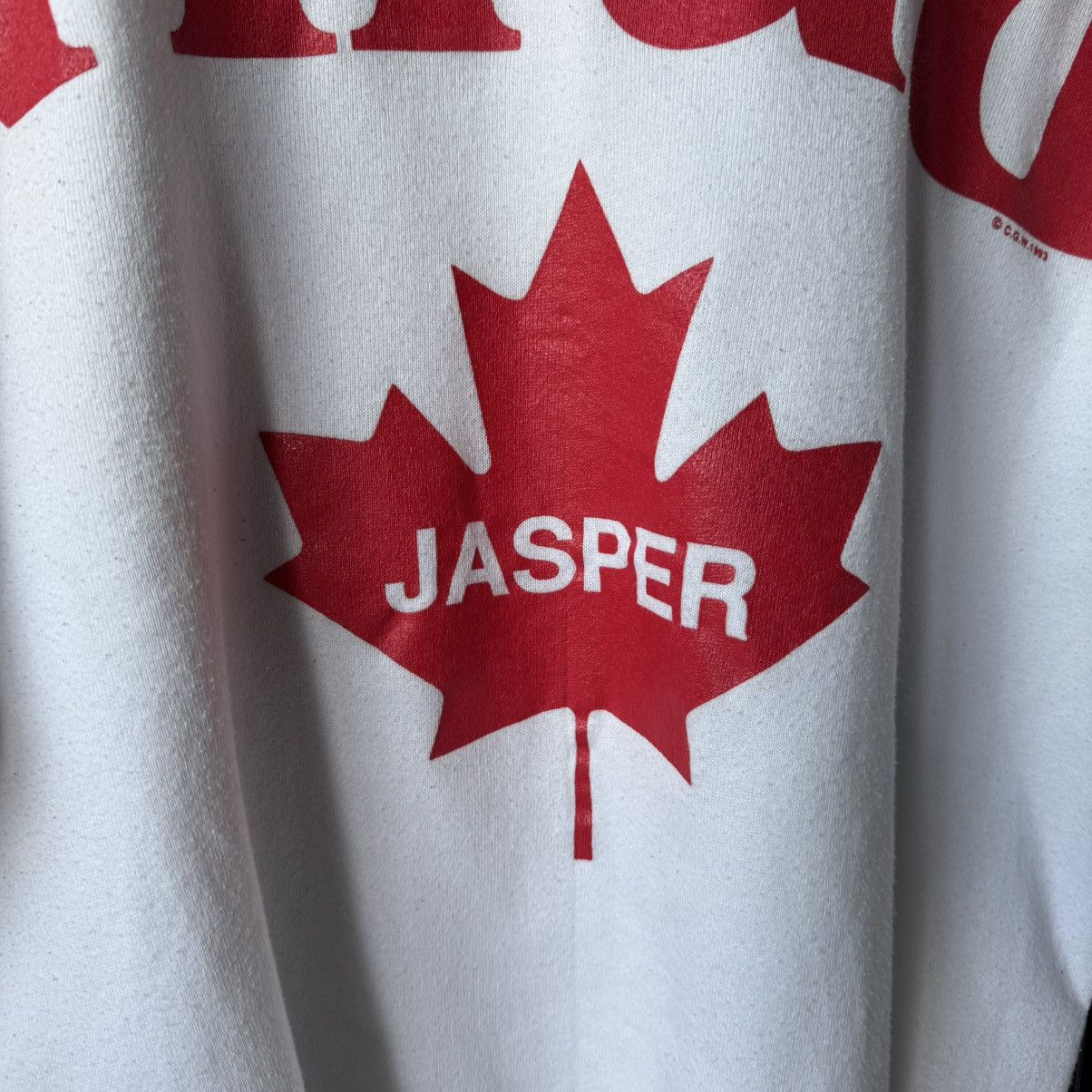 Vintage Vintage 1993 Canada Jasper Sweatshirt Size US XL / EU 56 / 4 - 4 Thumbnail