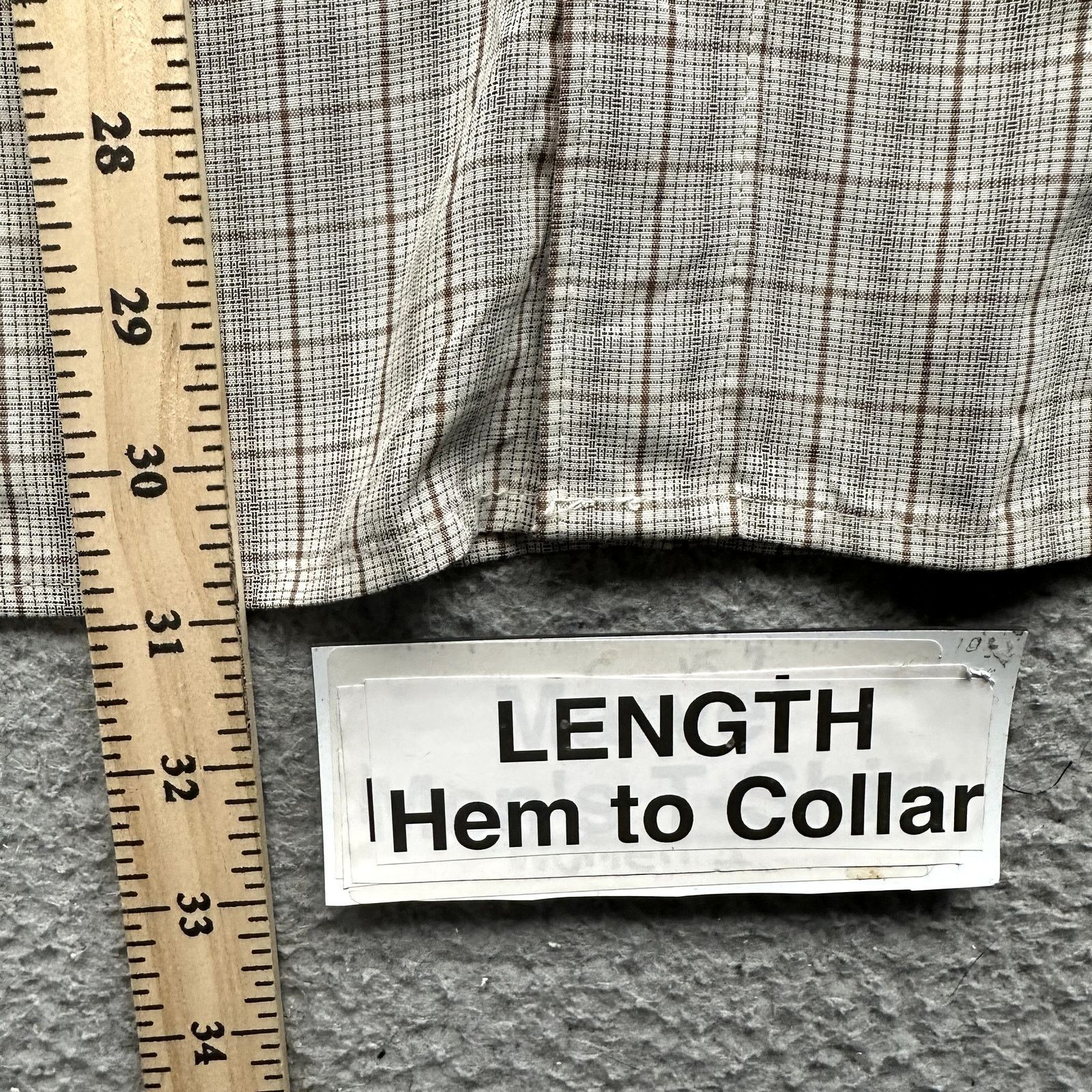 Marmot Marmot Micro Plaid Button Shirt Men XXL Rayon Brown Beige Size US XXL / EU 58 / 5 - 5 Thumbnail