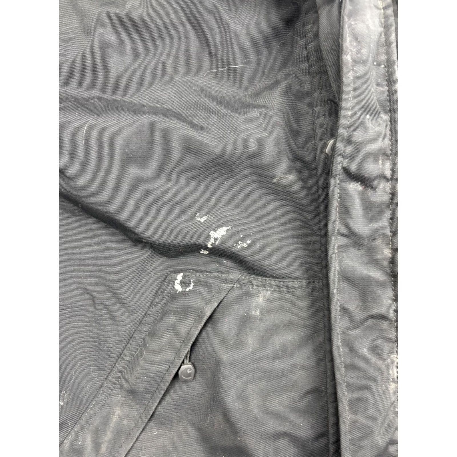 Carhartt Carhartt J162 Storm Defender Hooded Waterproof Jacket Mens Medium Black Size US M / EU 48-50 / 2 - 5 Thumbnail