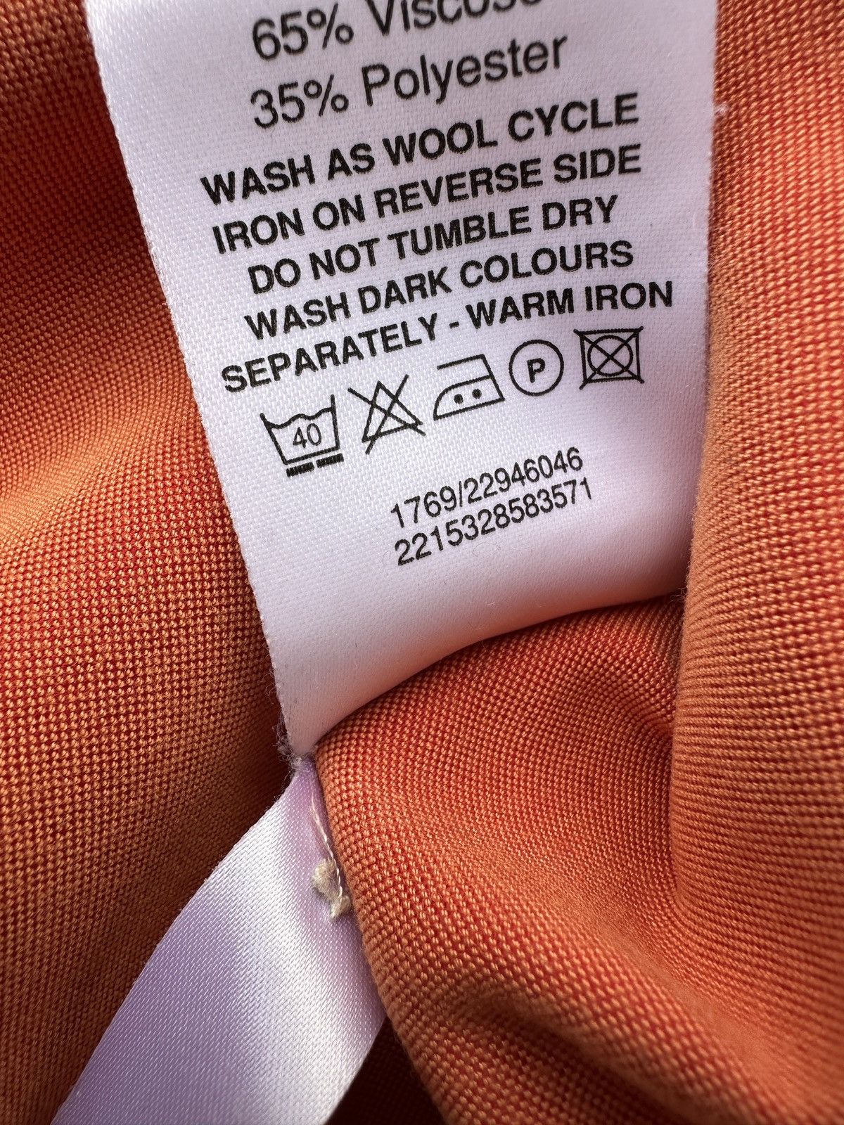 Vintage Jonathan Adam suede lux orange marty supreme button up shirt Size US L / EU 52-54 / 3 - 6 Thumbnail