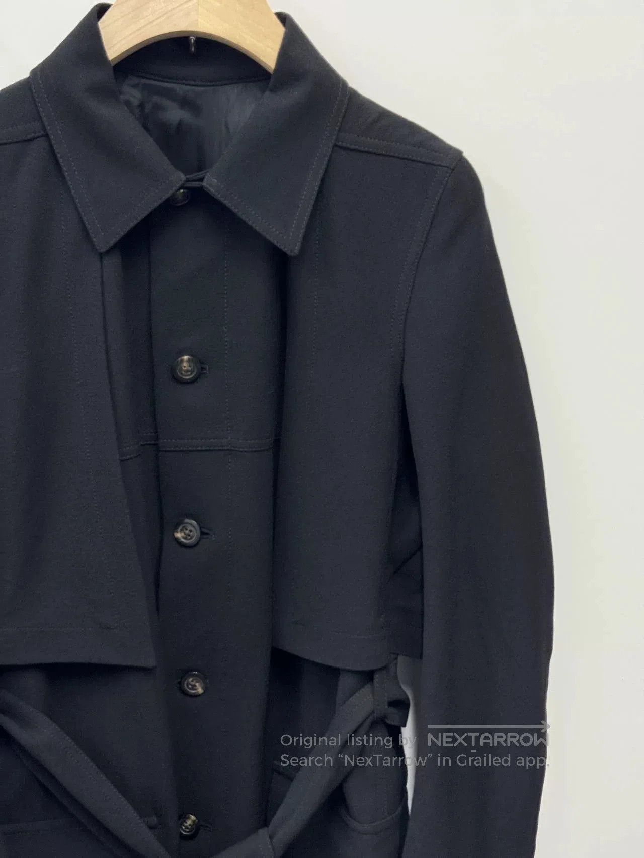 Rick Owens Rick Owens Long Black Coat. Size M / US 6-8 / IT 42-44 - 3 Thumbnail