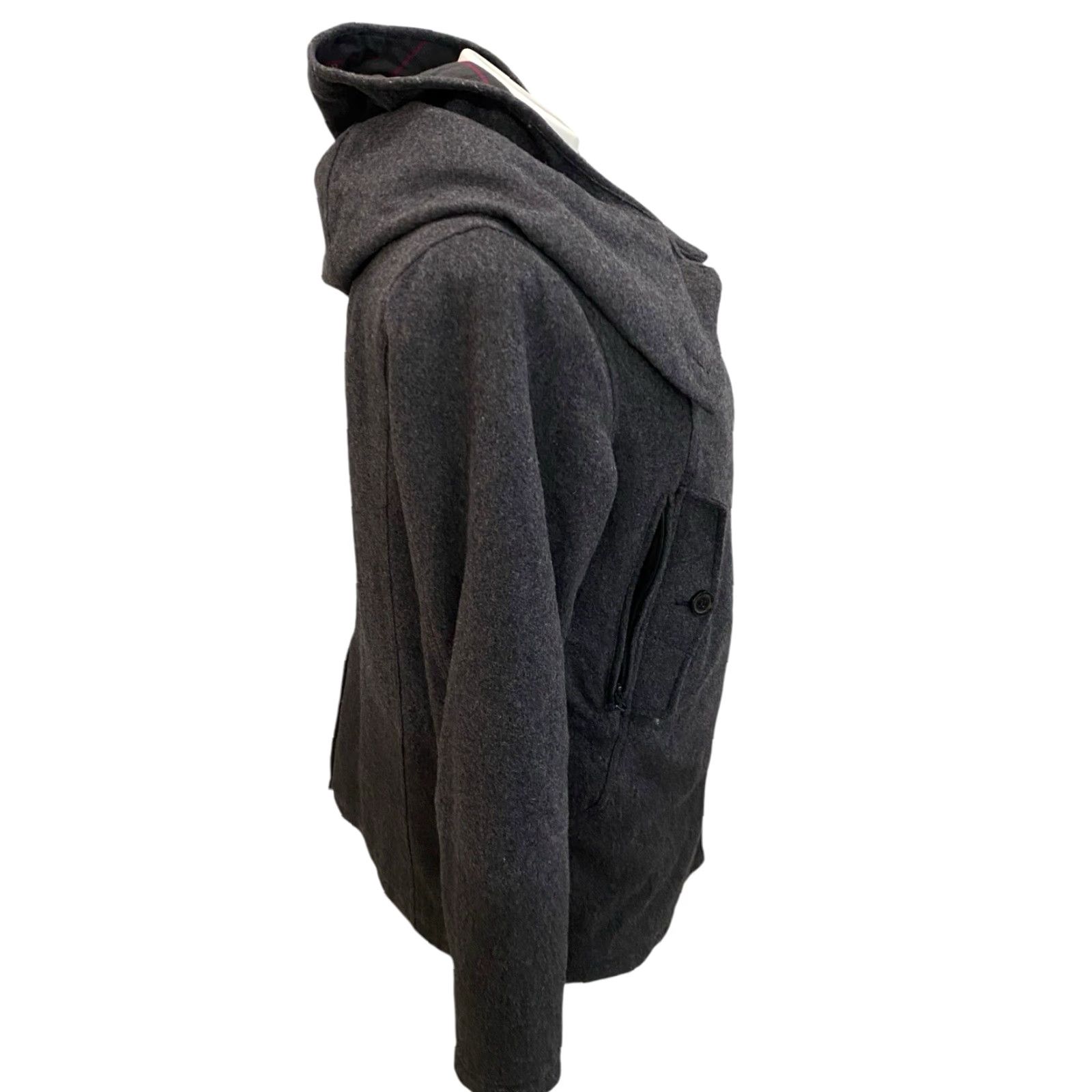 Burton Burton DryRide Women WB Stevie Jacket Wool Grey Hood Classic Size Large Size L / US 10 / IT 46 - 3 Thumbnail