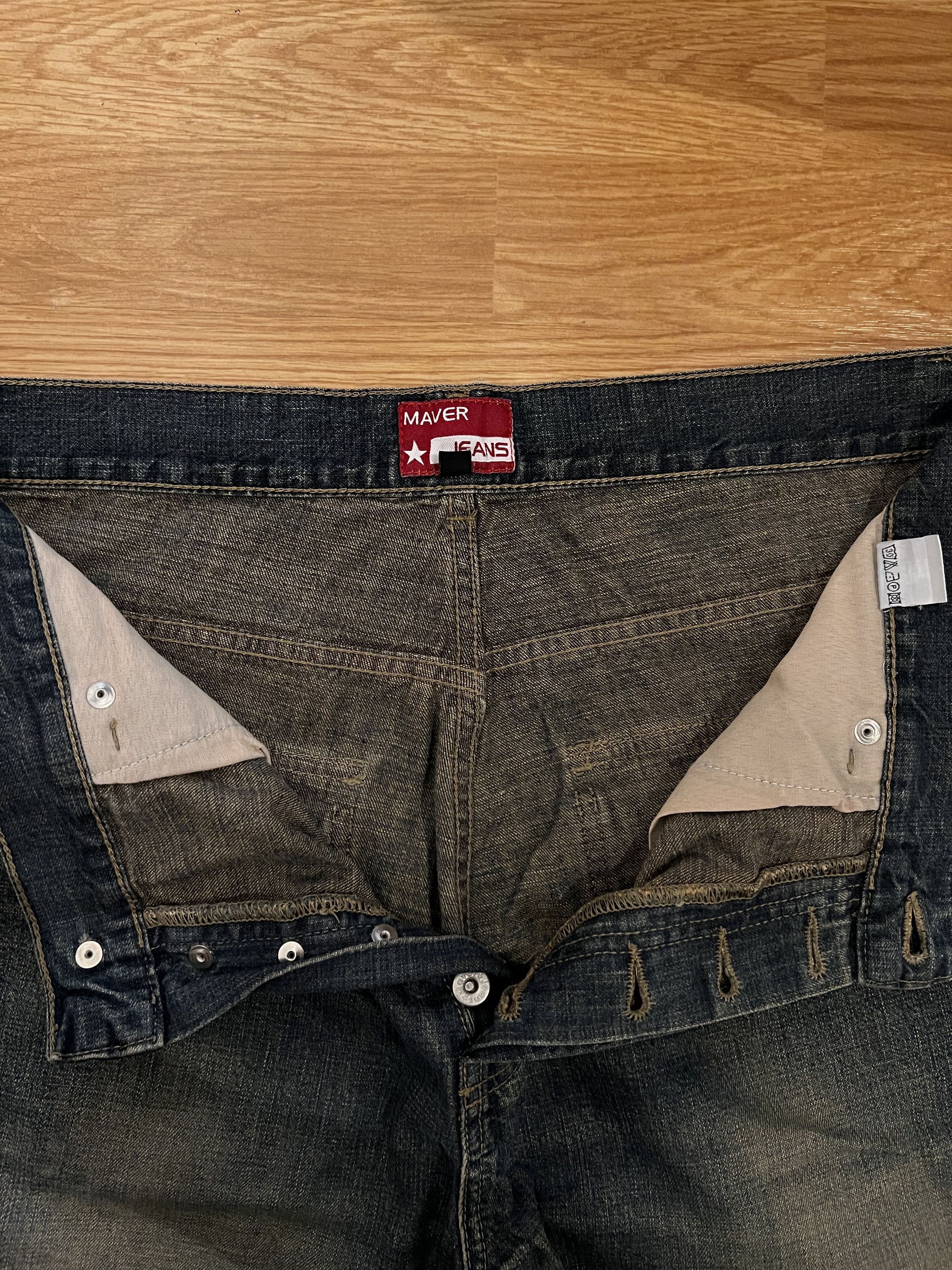 Vintage Vintage Y2K Stonewash Denim Jeans Size US 34 / EU 50 - 10 Thumbnail