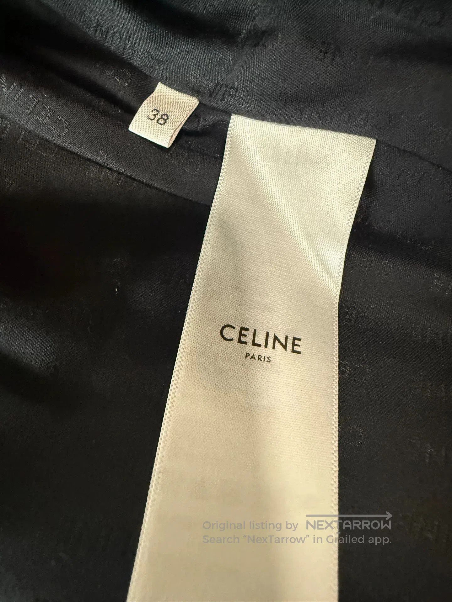 Celine Celine Brown Gold Buckle Long Women's Coat. Size S / US 4 / IT 40 - 4 Thumbnail