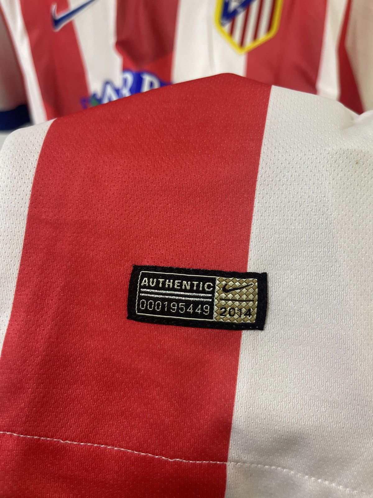 Nike × Vintage Atletico madrid 2014 jersey Size US XL / EU 56 / 4 - 4 Thumbnail