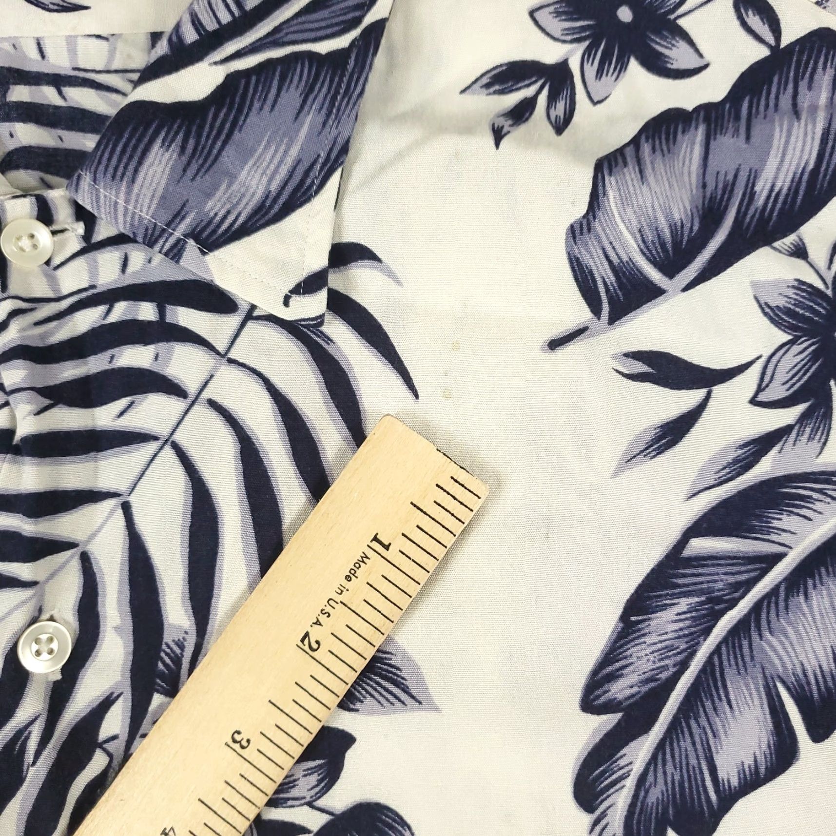 Ralph Lauren Ralph Lauren Mens Shirt 2XL Short Sleeve Button-Up Floral Hawaiian Blue Classic, Preppy, All Seasons Size US XXL / EU 58 / 5 - 3 Thumbnail