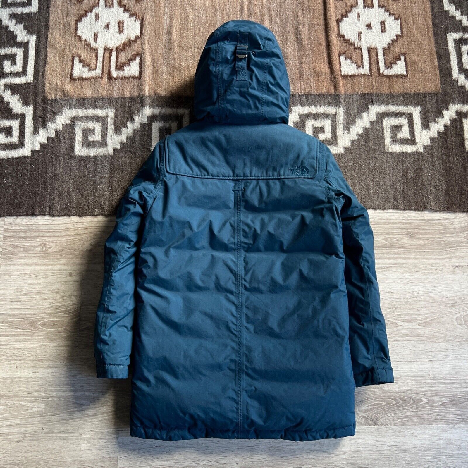 The North Face The North Face Down Puffer Blue Duffle Jacket 8689AC Size US XS / EU 42 / 0 - 5 Thumbnail