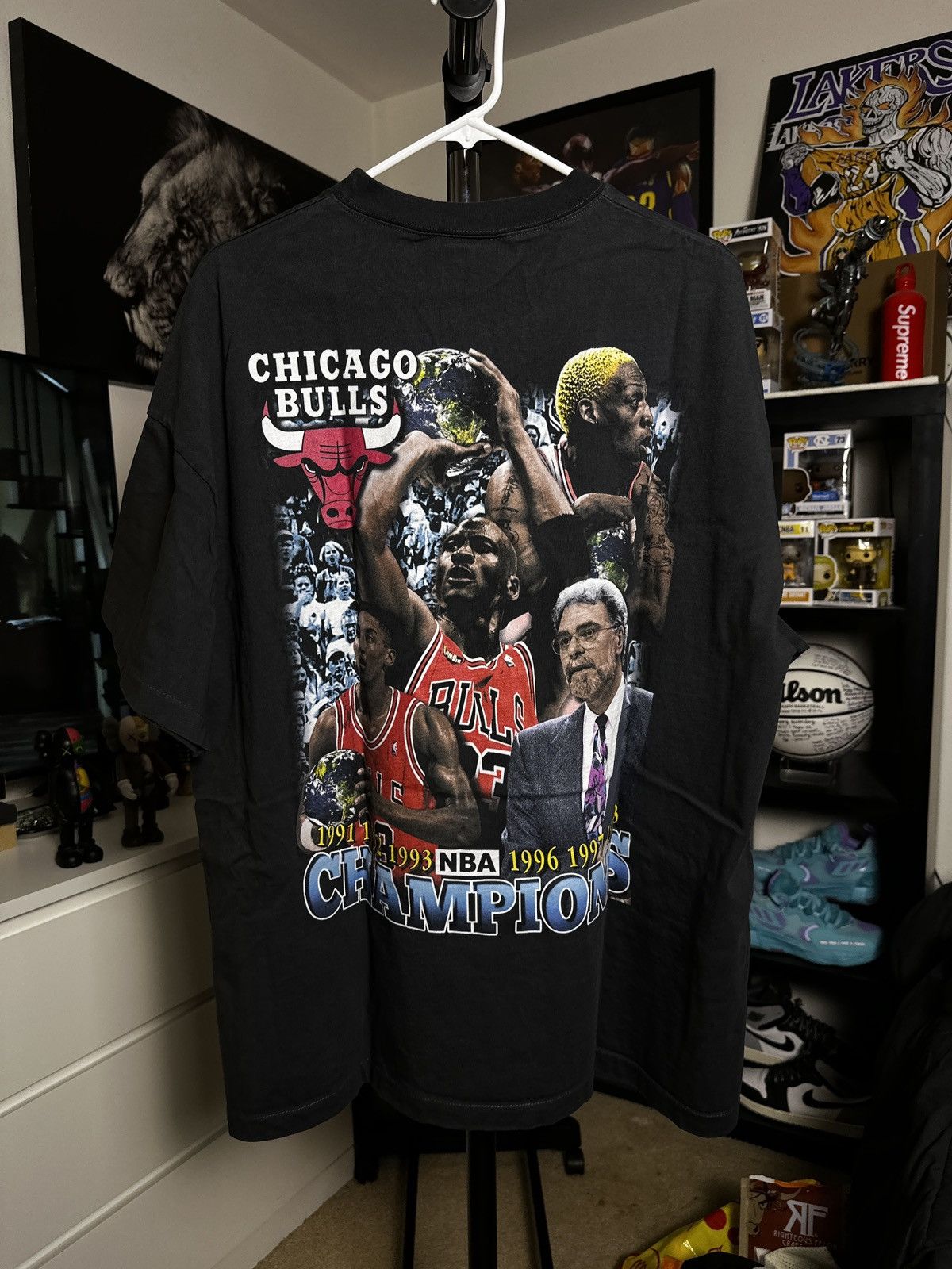 NBA NBA Chicago Bulls Tee🏀🔥 Size US XL / EU 56 / 4 - 5 Thumbnail